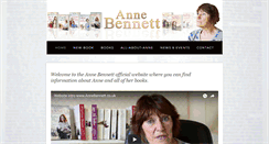 Desktop Screenshot of annebennett.co.uk
